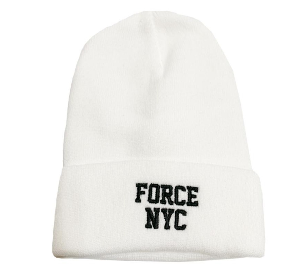 【NY限定】 NIKE FORCE NYC BEANIE WHITE