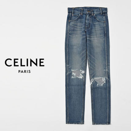 CELINE デニム・ジーパン 入手困難CELINEエディスリマンデストロイドデニム2n309020g-07ud