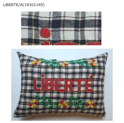 クッション・クッションカバー フランスより CSAO ハンドメイド 刺繍 クッション 枕カバー(8)