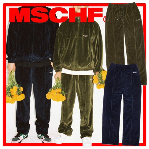 ☆【MISCHIEF】☆E SENS X MSCHF MARIGOLD VELOUR TRACK PANT.S
