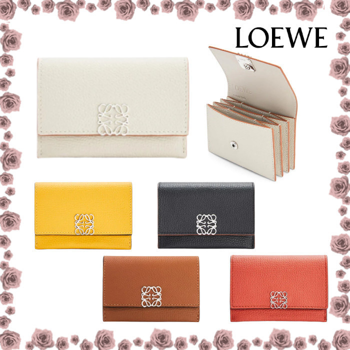 定期販売 LOEWE アナグラム アコーディオン カードホルダー 選べる5