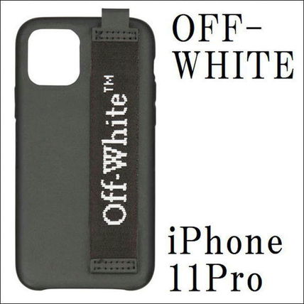 Off-White iPhone・スマホケース 【国内送】オフホワイト★ストラップ付きiPhone 11Pro ケース