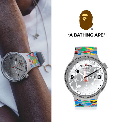 A BATHING APE(アベイシングエイプ) アナログ時計(メンズ) - 海外通販