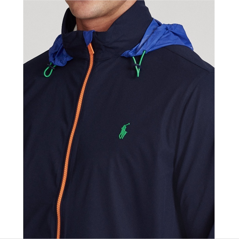 Ralph Lauren メンズ・アウター 新作ラルフローレンPOLO GOLF 収納可能フード付きジャケットNavy(5)