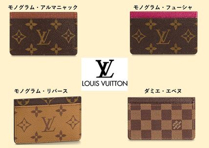 ピンク系 Louis Vuitton MONOGRAM x カードケース・名刺入れ ...