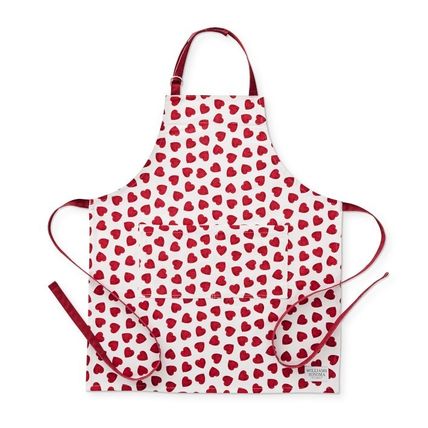 速達便 Williams Sonoma 可愛いハート柄 エプロン 大人用 Williams Sonoma エプロン Buyma
