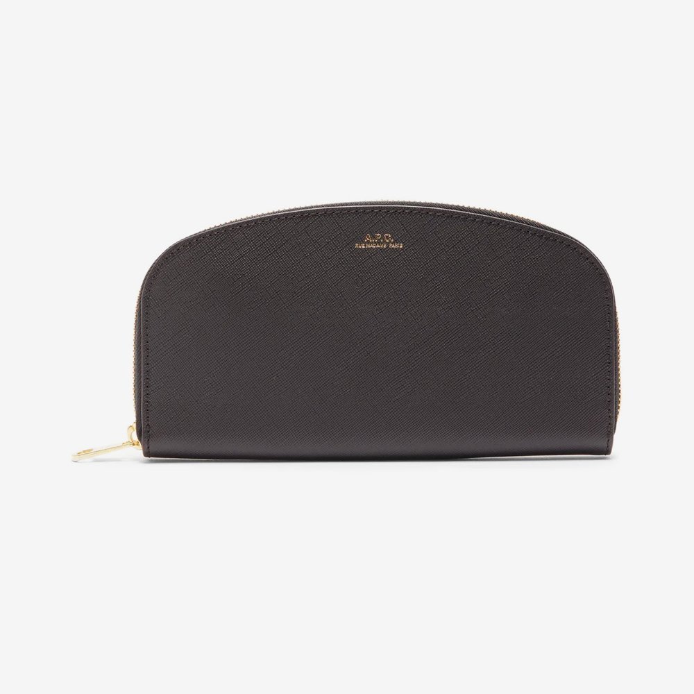A.P.C｜PORTEFEUILLE DEMI-LUNEウォレット長財布 (PXBJQ-F63218)