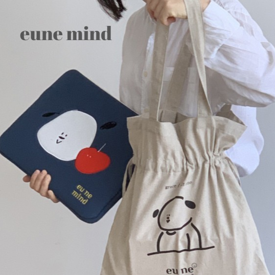 韓国デザイン【eune mind】PCポーチ 15インチ