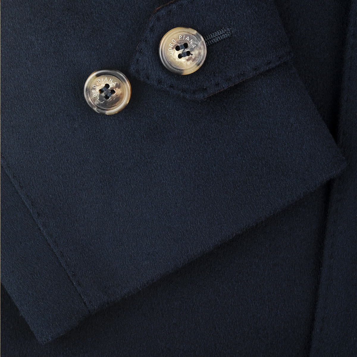 LOROPIANA/ロロピアーナカシミア100%ストームシステムコート
