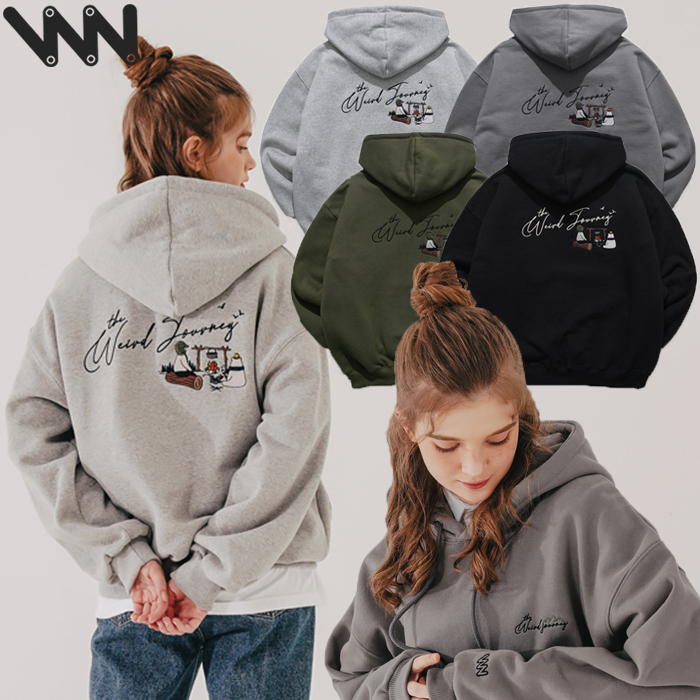 ★WV PROJECT★送料込み★韓国 大人気 Midnight Hoodie MJHD7447