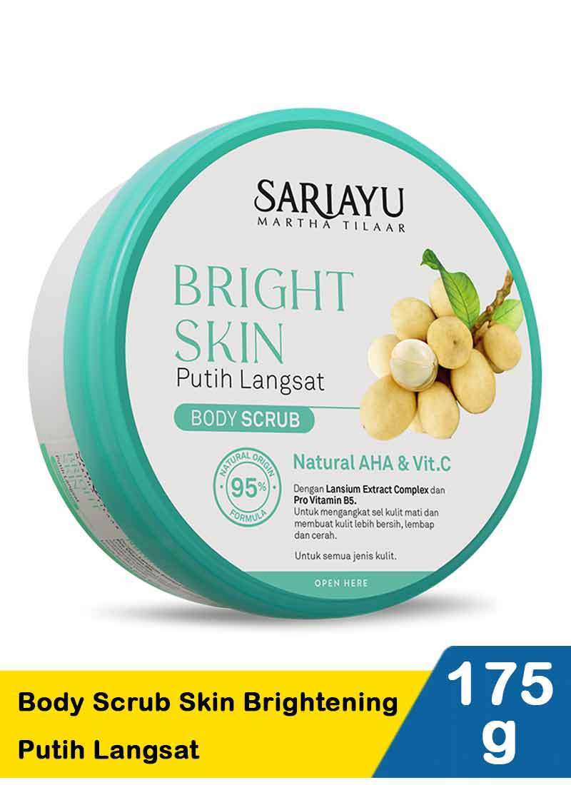 【SARIAYU】Putih Langsatボディスクラブ3個/オマケ付♪