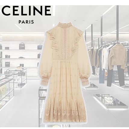 【後払い手数料無料】 231000円 新品 ドレス パーティー トップス セリーヌ CELINE - ホルターネック