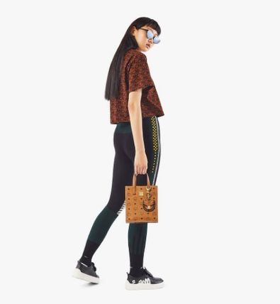MCM Monogram Unisex Canvas Blended Fabrics Street Style 2WAY (MMTAAKC02BK001, MMTAAKC02CO001) MCM Monogram Unisex Canvas Blended Fabrics Street Style 2WAY (MMTAAKC02BK001, MMTAAKC02CO001)