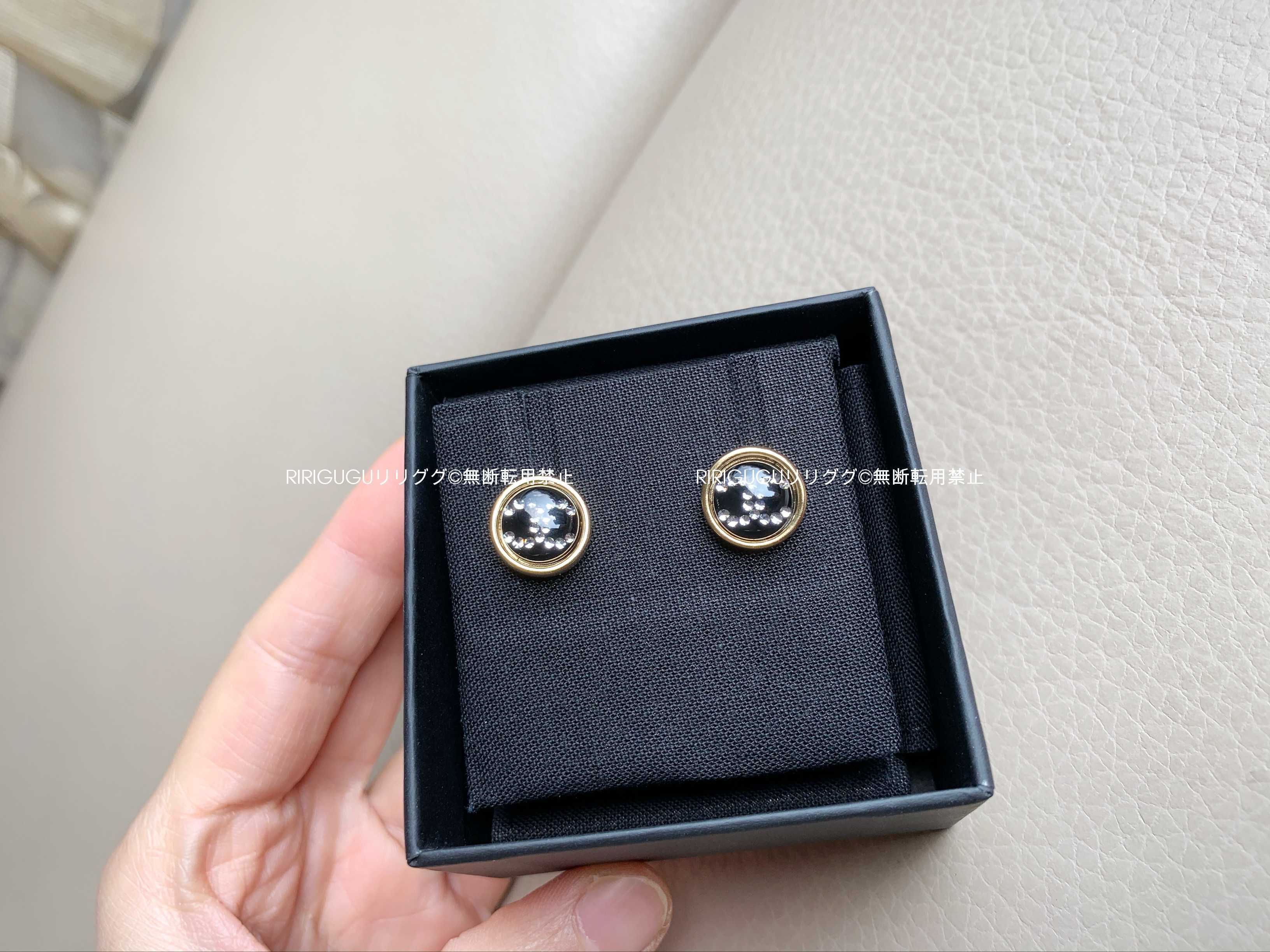(シャネル)AB4965☆丸形キラキラCCロゴ☆ピアス シャネル)AB4965☆丸形キラキラCCロゴ☆ピアス