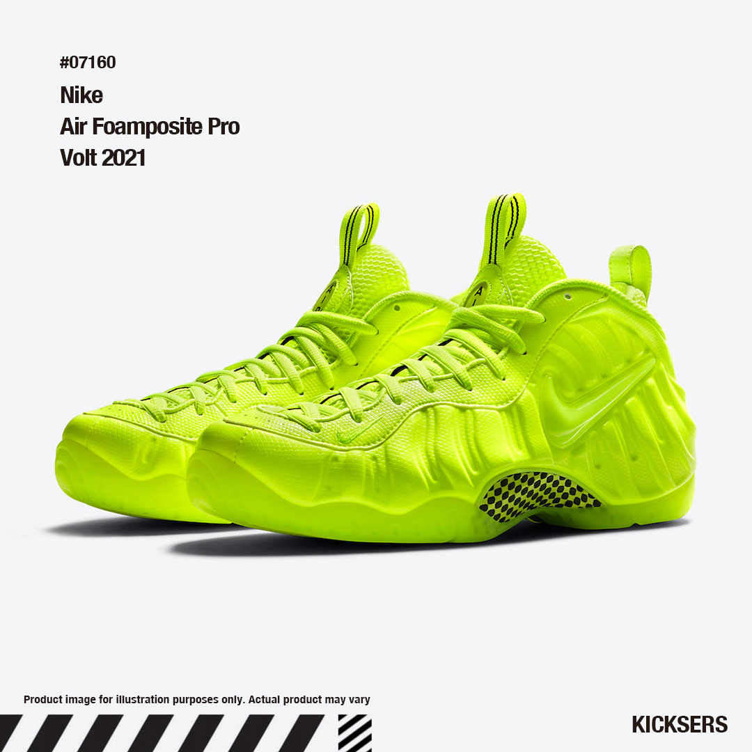 人気話題！Nike Air Foamposite Pro Volt 2021