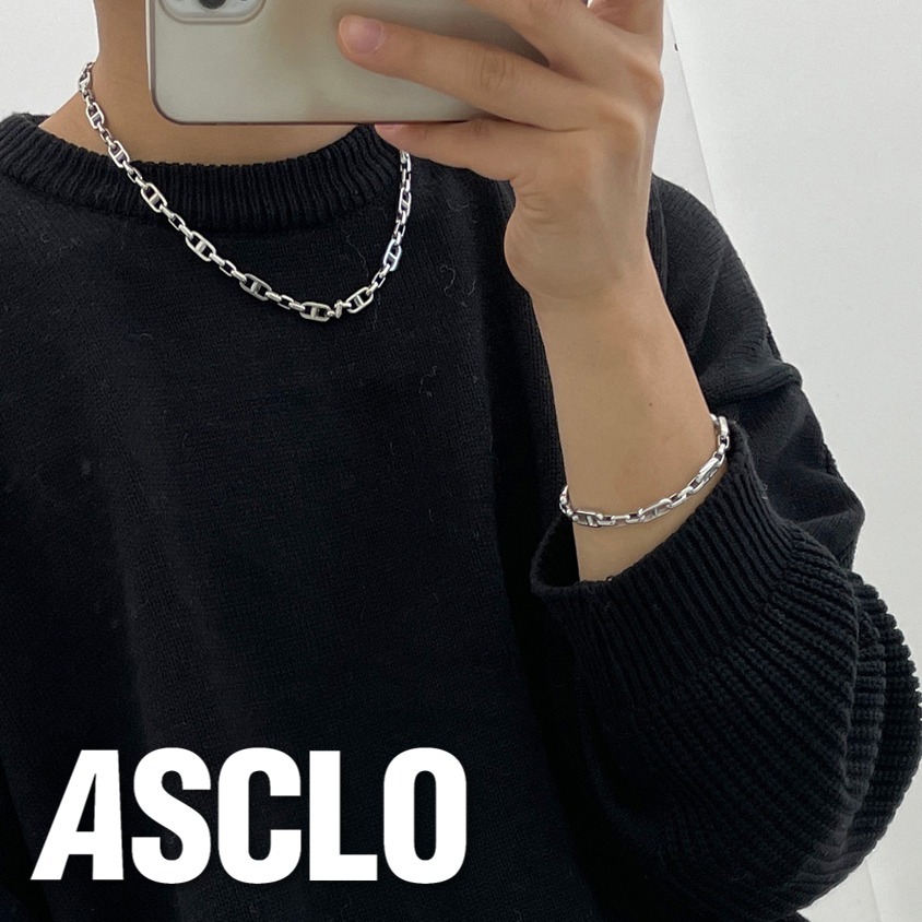アクセサリーその他 ASCLO Theta Necklace & Bracelet (Silver)