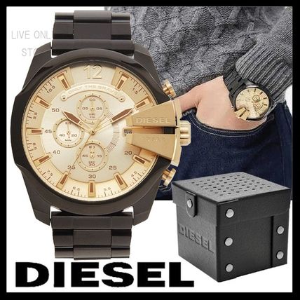 ゴールド（金色）系 DIESEL(ディーゼル) 腕時計(メンズ) - 海外通販のBUYMA