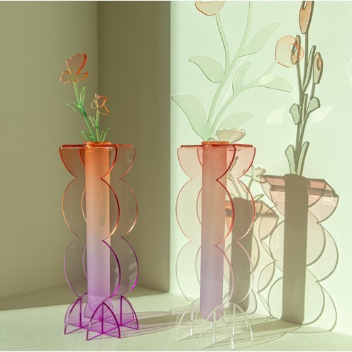 【studio riposo】【送料込】Acrylic flower Vase＊M