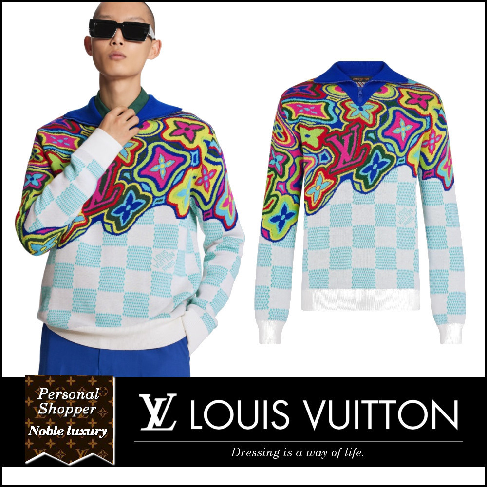 2021SS LOUIS VUITTON ディストーテッドハーフジップ 完売前に
