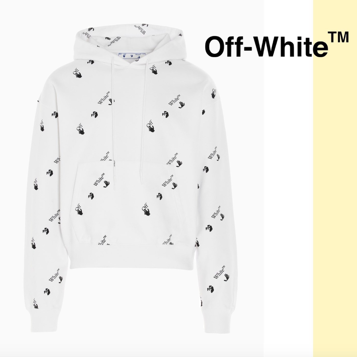 OFF WHITE ☆ OW フーディー OFF WHITE ☆ OW フーディー