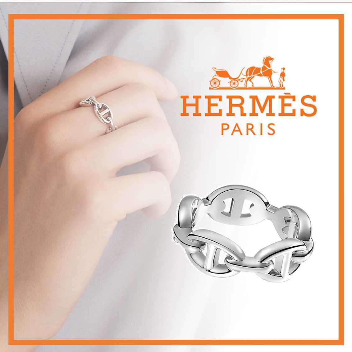 希少♪】HERMES シェーヌダンクル ネックレス sur Mer