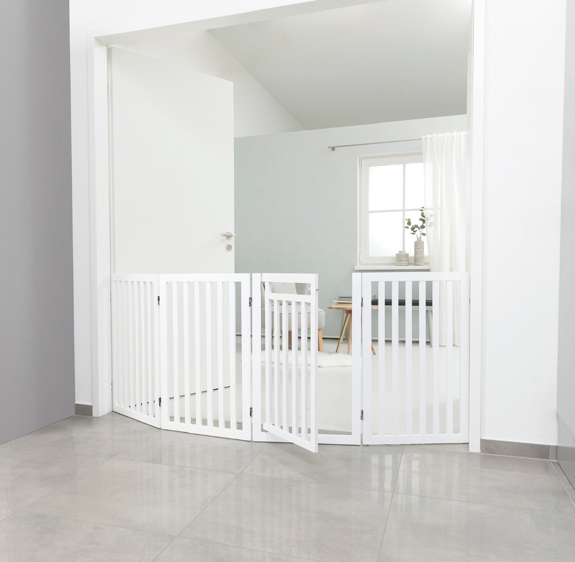 安心の追跡付★Wooden 4-Panel Pet Gate 送料無料 関税込 安心の追跡付★Wooden 4-Panel Pet Gate 送料無料 関税込