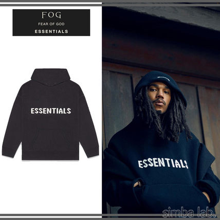 ブラック(黒)系 FEAR OF GOD ESSENTIALS x パーカー・フーディ ...