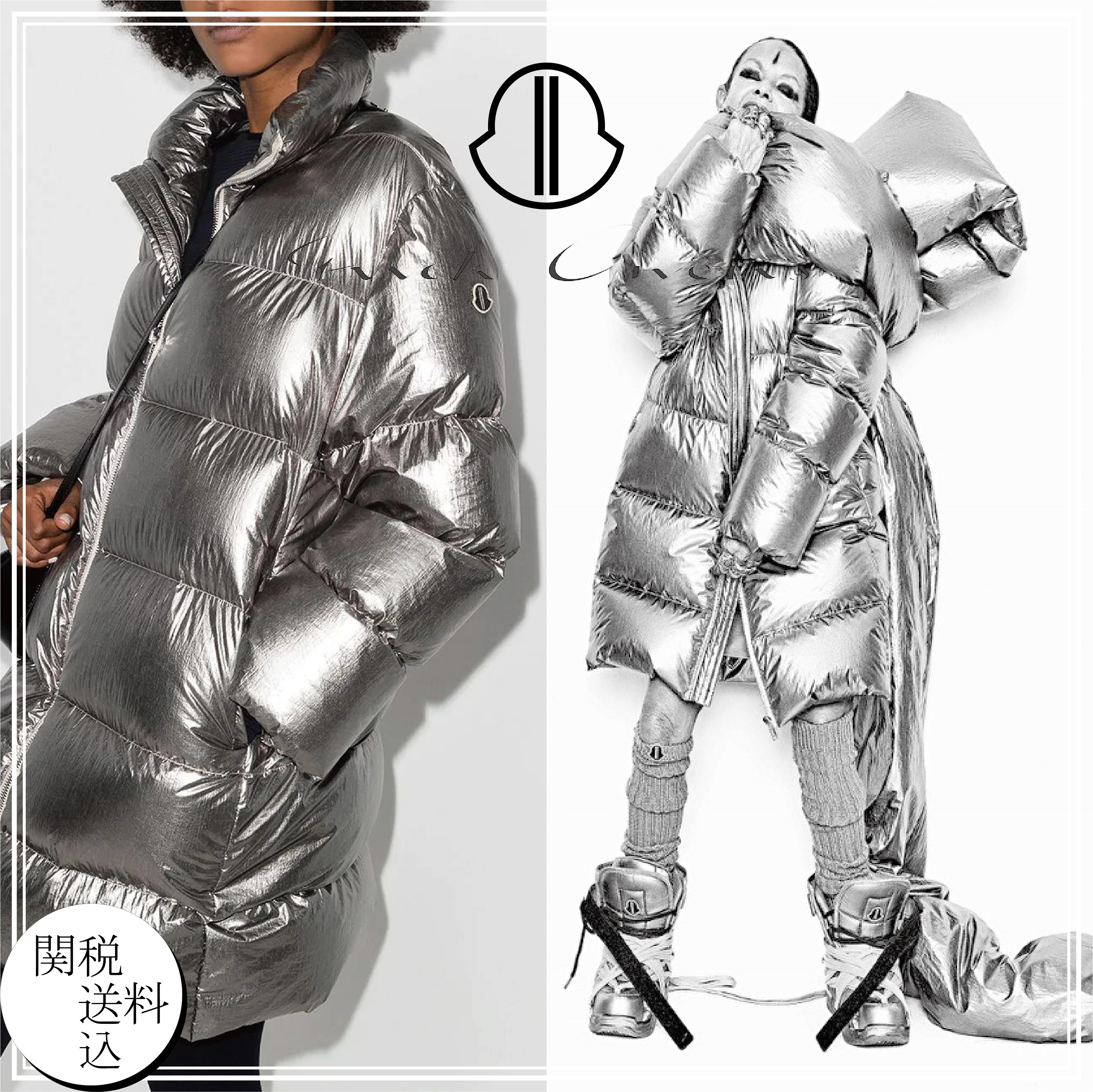 送料・関税込 * Moncler x Rick Owens >> サイクロピックコート ダウンジャケット 送料・関税込 * Moncler x Rick Owens >> サイクロピックコート ダウンジャケット