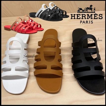 HERMES Chaine dAncre(エルメス シェーヌダンクル) サンダル・ミュール ...