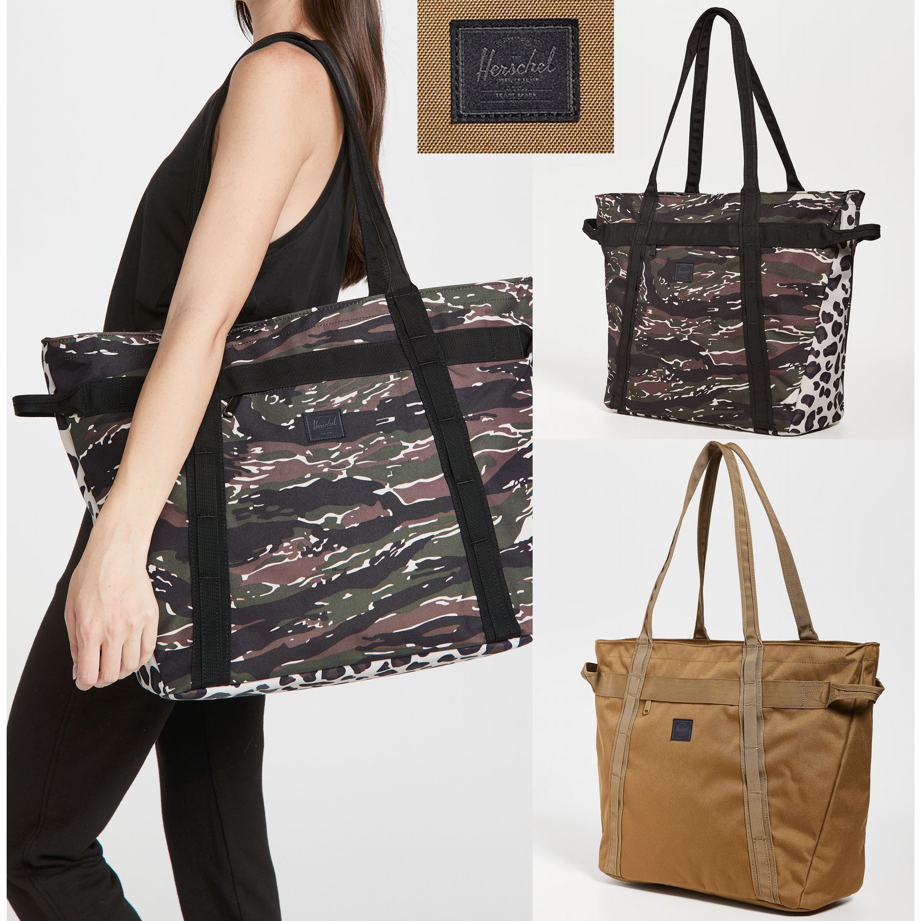 国内入荷済み☆Herschel Supply Alexander Zip 大容量トート