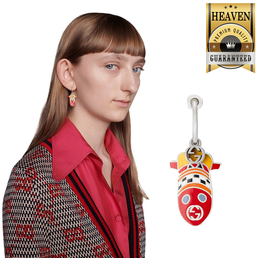 累積売上総額第１位【GUCCI】DISNEY X GUCCI DONALD EARRING