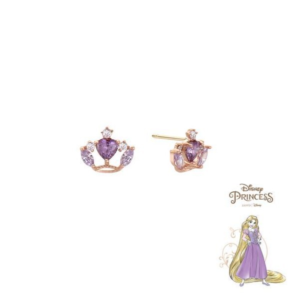 【LLOYD】[プリンセス ] ラプンツェル ストーン 10K Goldピアス