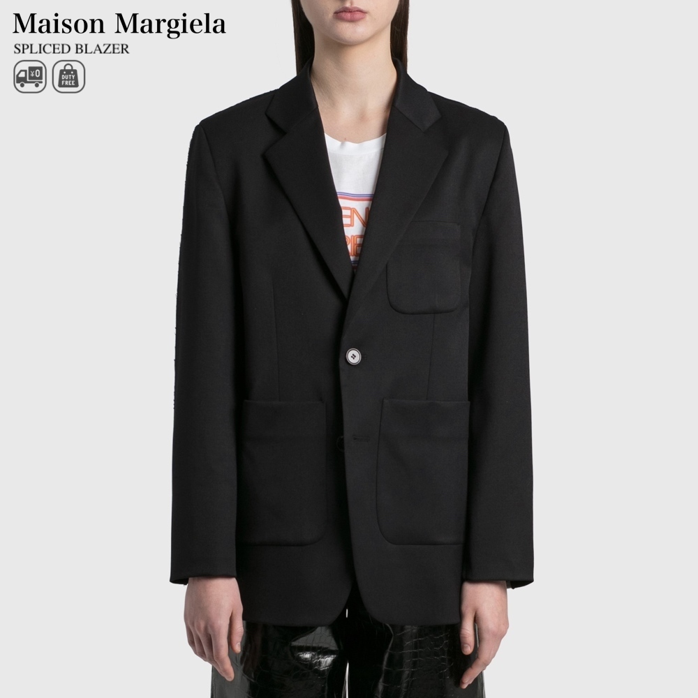 あなたにおすすめの商品 MM6 関税送料込 ブレザー SPLICED Margiela Maison ジャケット あなたにおすすめの商品 MM6 関税送料込 ブレザー SPLICED Margiela Maison ジャケット