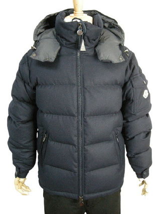 MONCLER Down Jackets Size 1-3◆ MONCLER Wool down jacket MONTGENEVRE Dark Navy Men