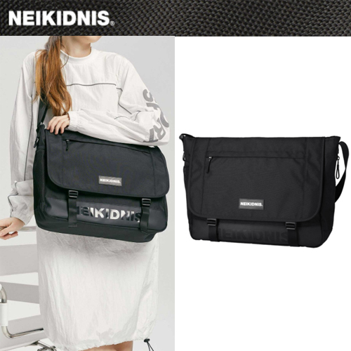 ★2021SS新作★NEIKIDNIS★ALPHA MESSENGER BAG_ブラック