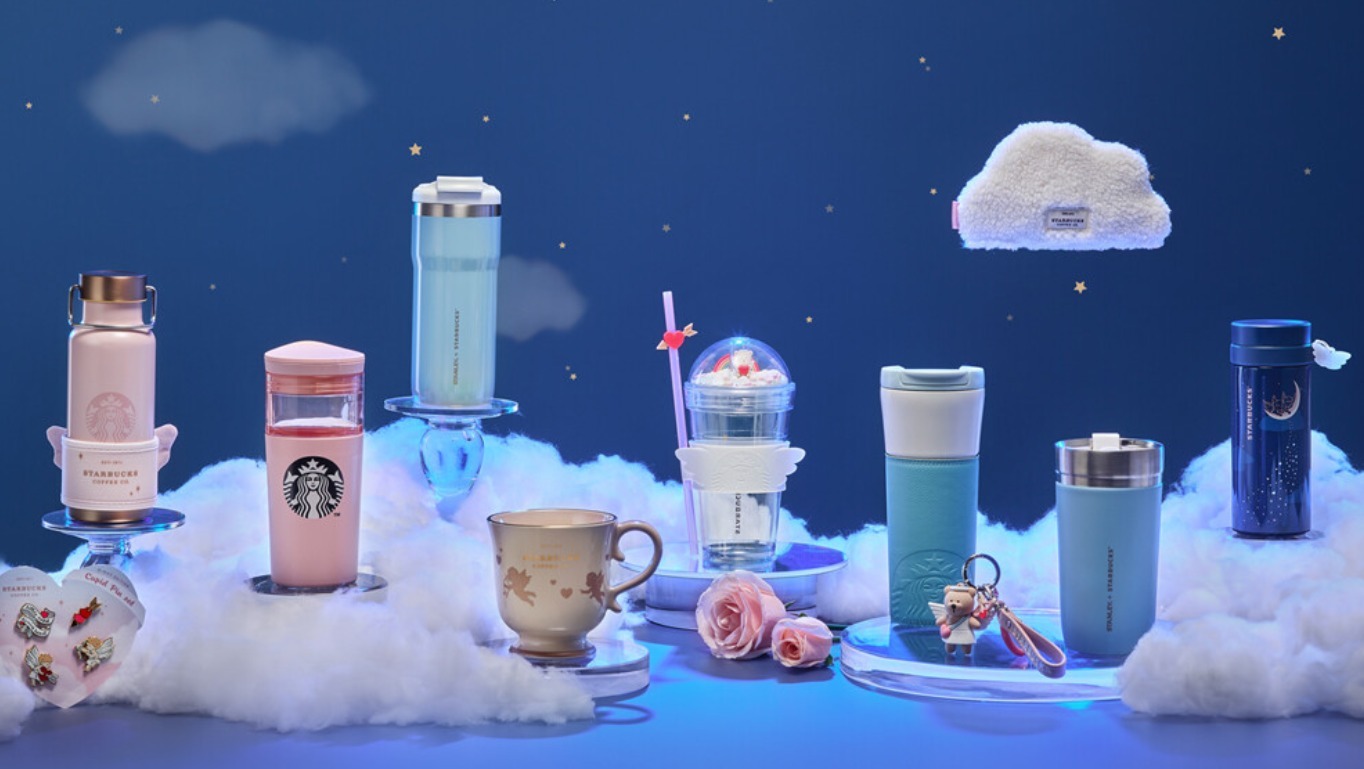スターバックスコリア★キューピッドウォーターグローブデミマグ スターバックスコリア☆キューピッドウォーターグローブデミマグ