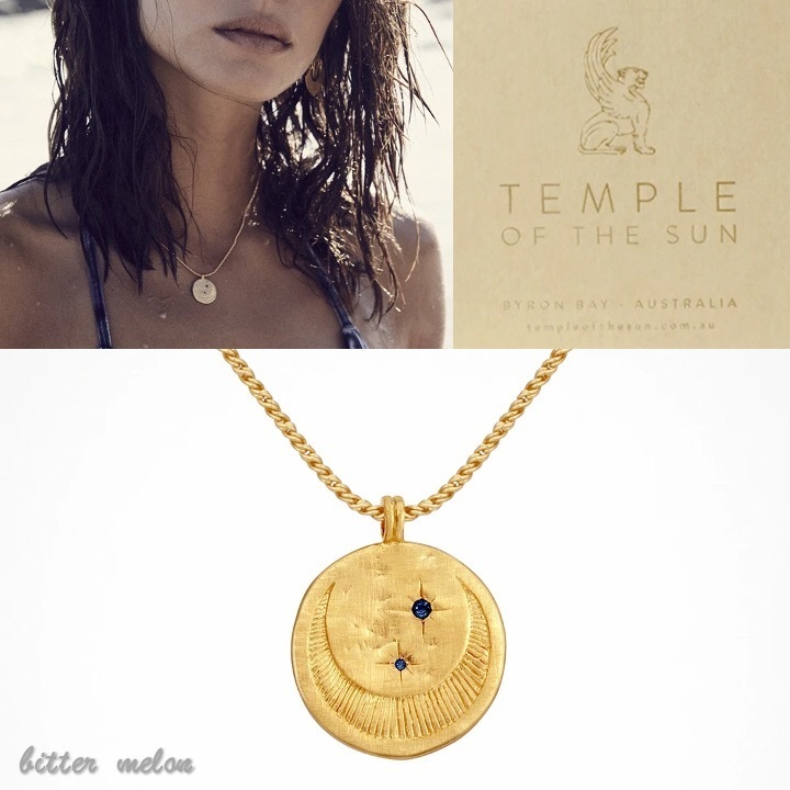 日本未入荷★テンプルオブザサン★Celeste ネックレス Gold