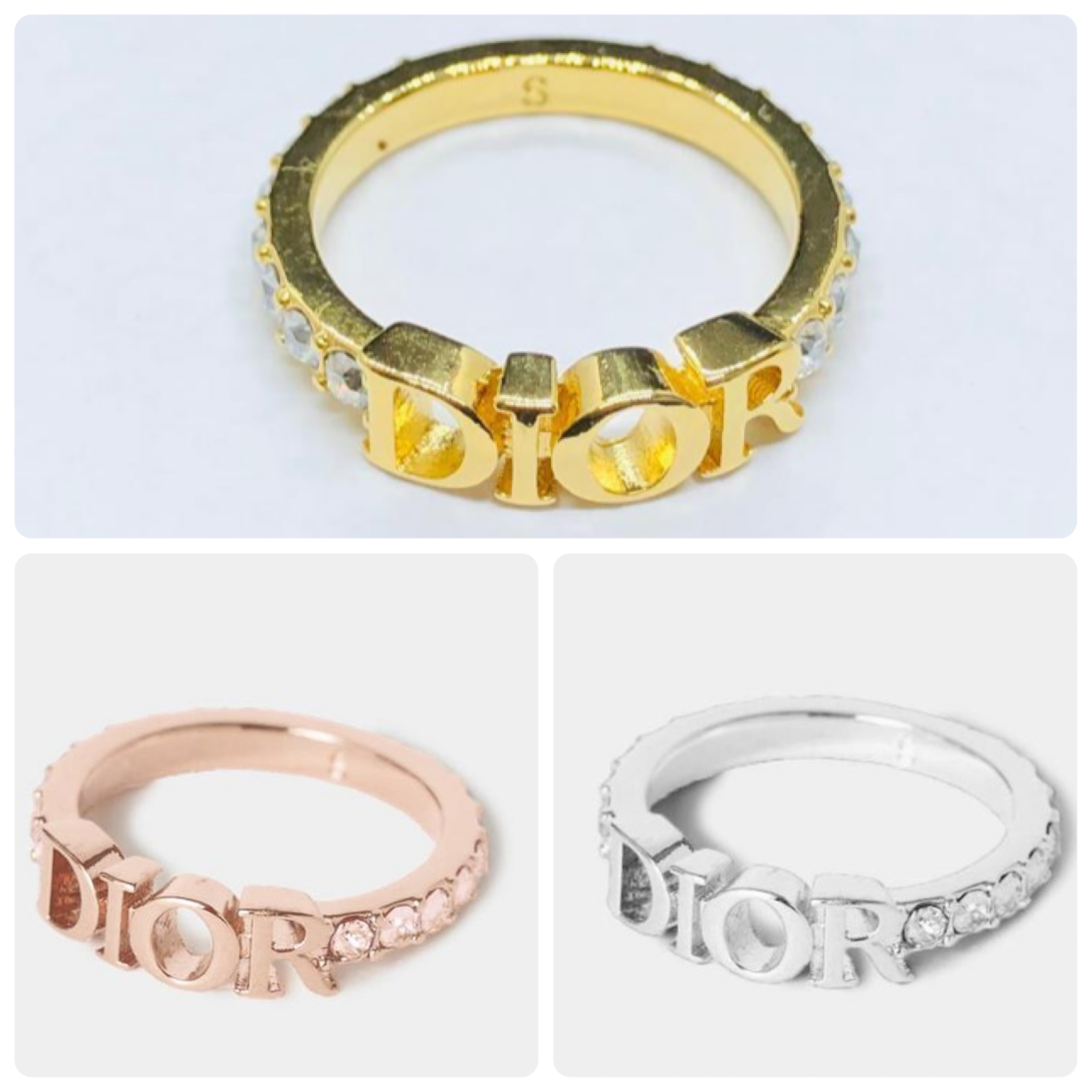 大人気【Dior】ANILLO DIO(R)EVOLUTION☆リング