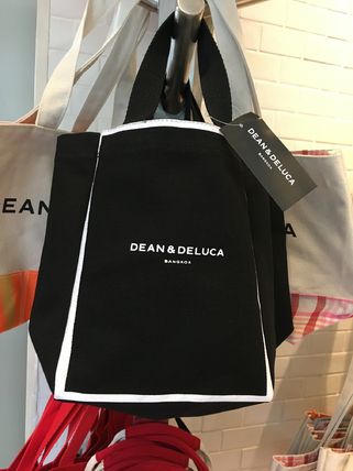 DEAN&DELUCA トートバッグ DEAN&DELUCA タイ限定トートバッグメトロポリタン　ブラック　黒(6)