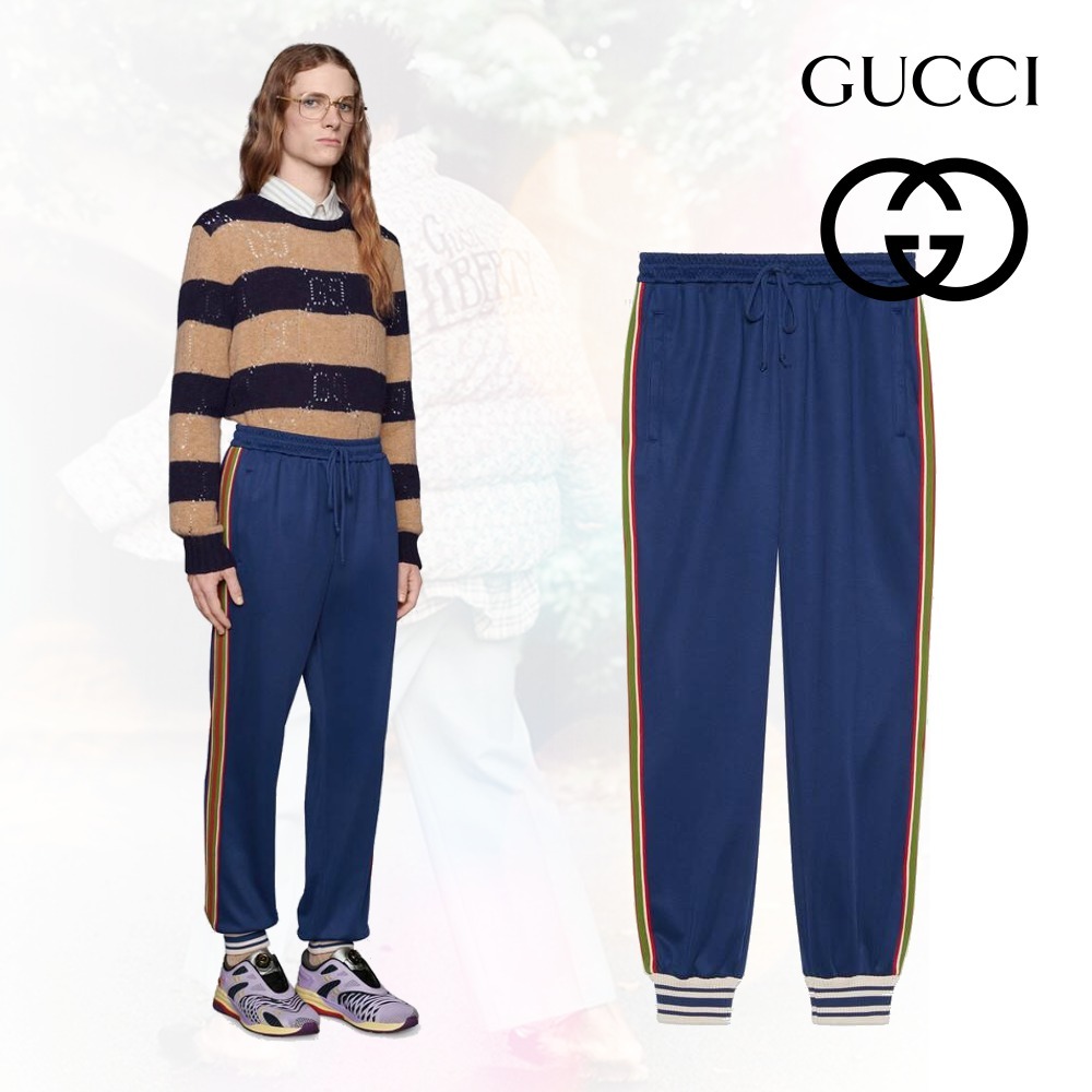【お試し価格!】 ●送料込●GUCCI●テクニカル ジャージー パンツ ジョギング パンツ・ボトムスその他 【お試し価格!】 ●送料込●GUCCI●テクニカル ジャージー パンツ ジョギング パンツ・ボトムスその他