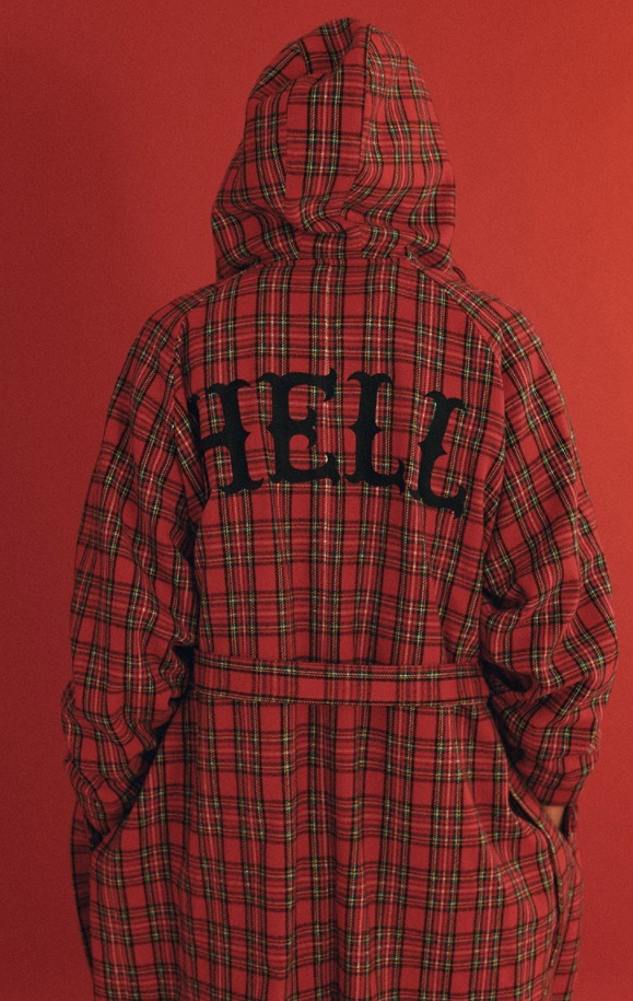 ☆人気☆【CLUT STUDIO】☆1 1 hell tartan check rob.e☆コート