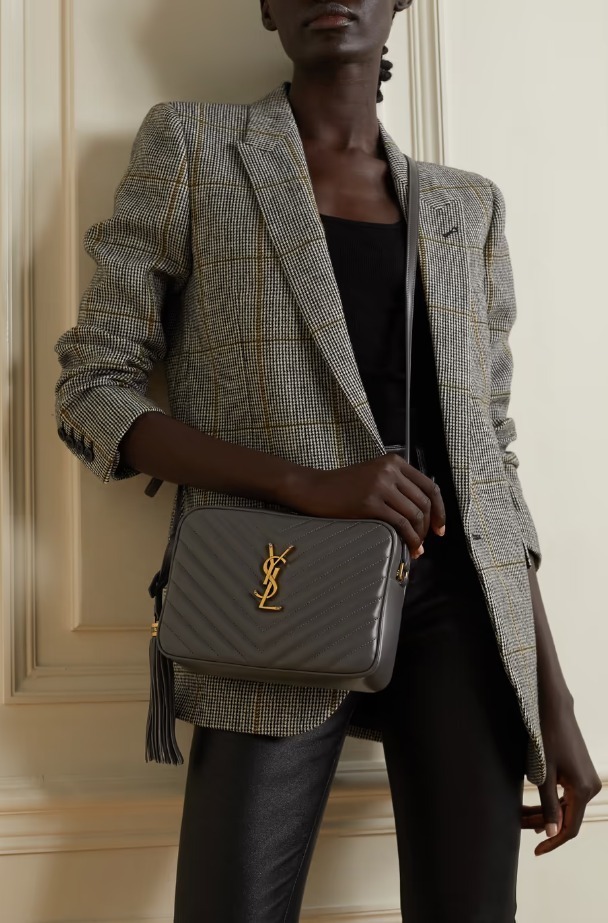 【関税送料込】Saint Laurent タッセル付ミニショルダーバッグ 関税送料込】Saint Laurent タッセル付ミニショルダーバッグ