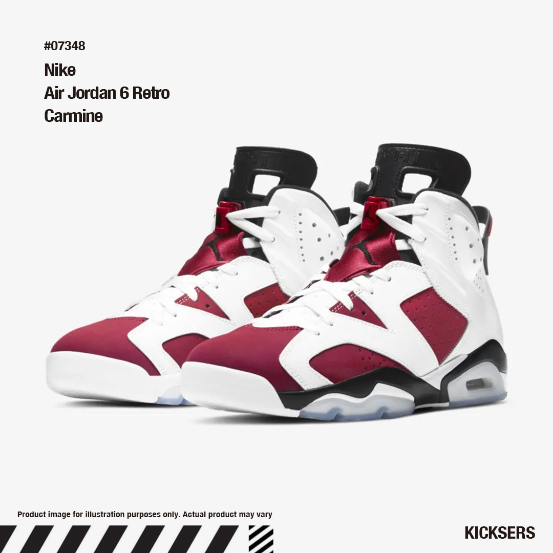 人気話題！Nike Air Jordan 6 Retro Carmine
