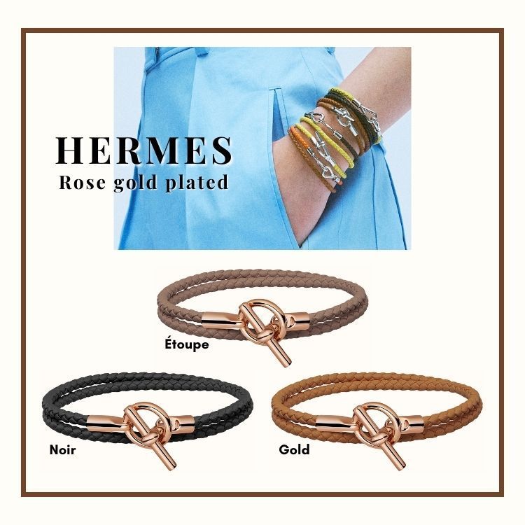 [HERMES]*Glenan Double Tour*グレナン ダブル ローズゴールド