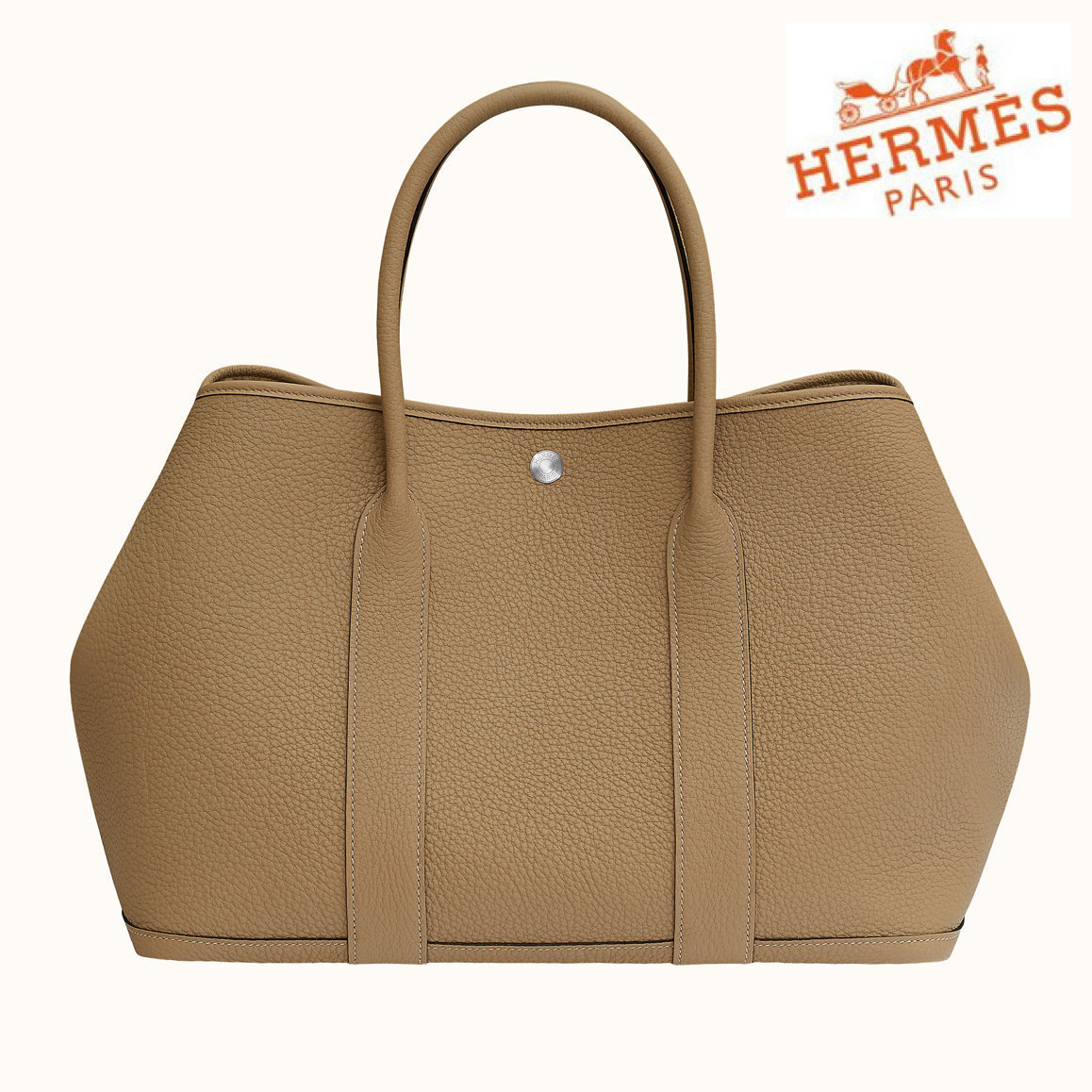 HERMES◆GARDEN PARTY 36 Poussiere◆