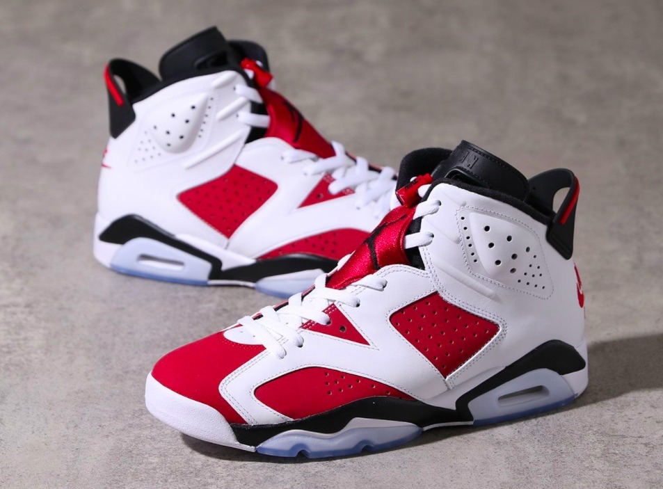 大人気のジョーダン Nike Air Jordan 6 Retro OG Carmine AJ6 靴