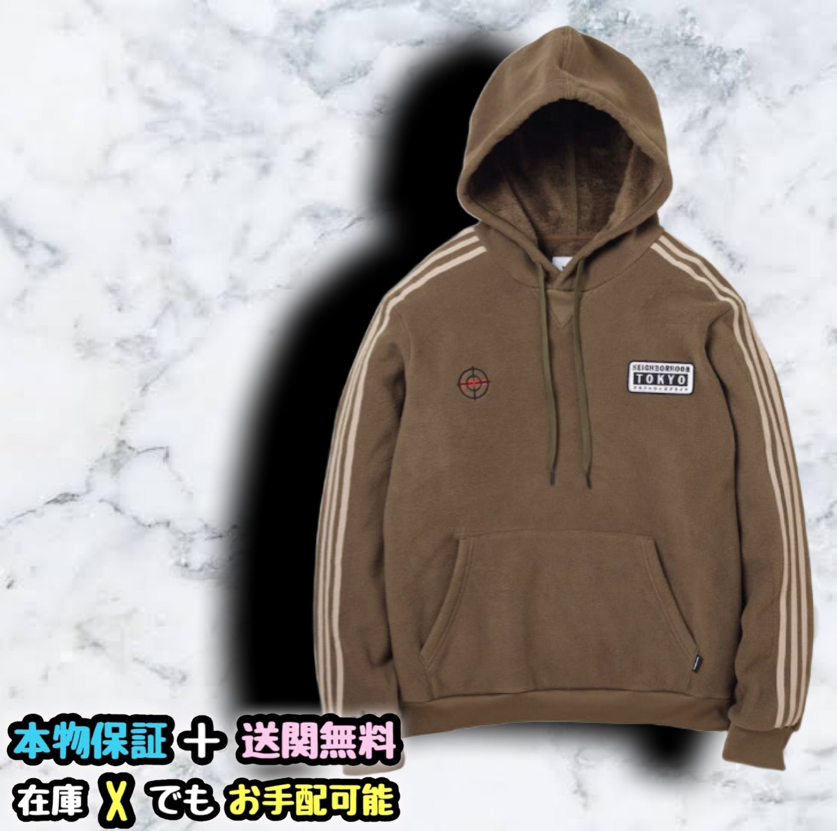 adidas Neighborhood スウェット パーカー ブラック
