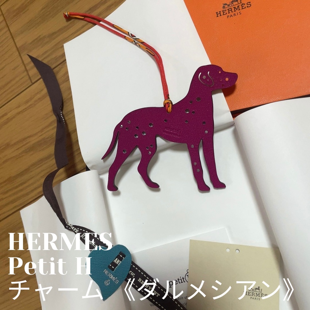 エルメス HERMES プティアッシュ アンブレラ 傘 ダルメシアン付き