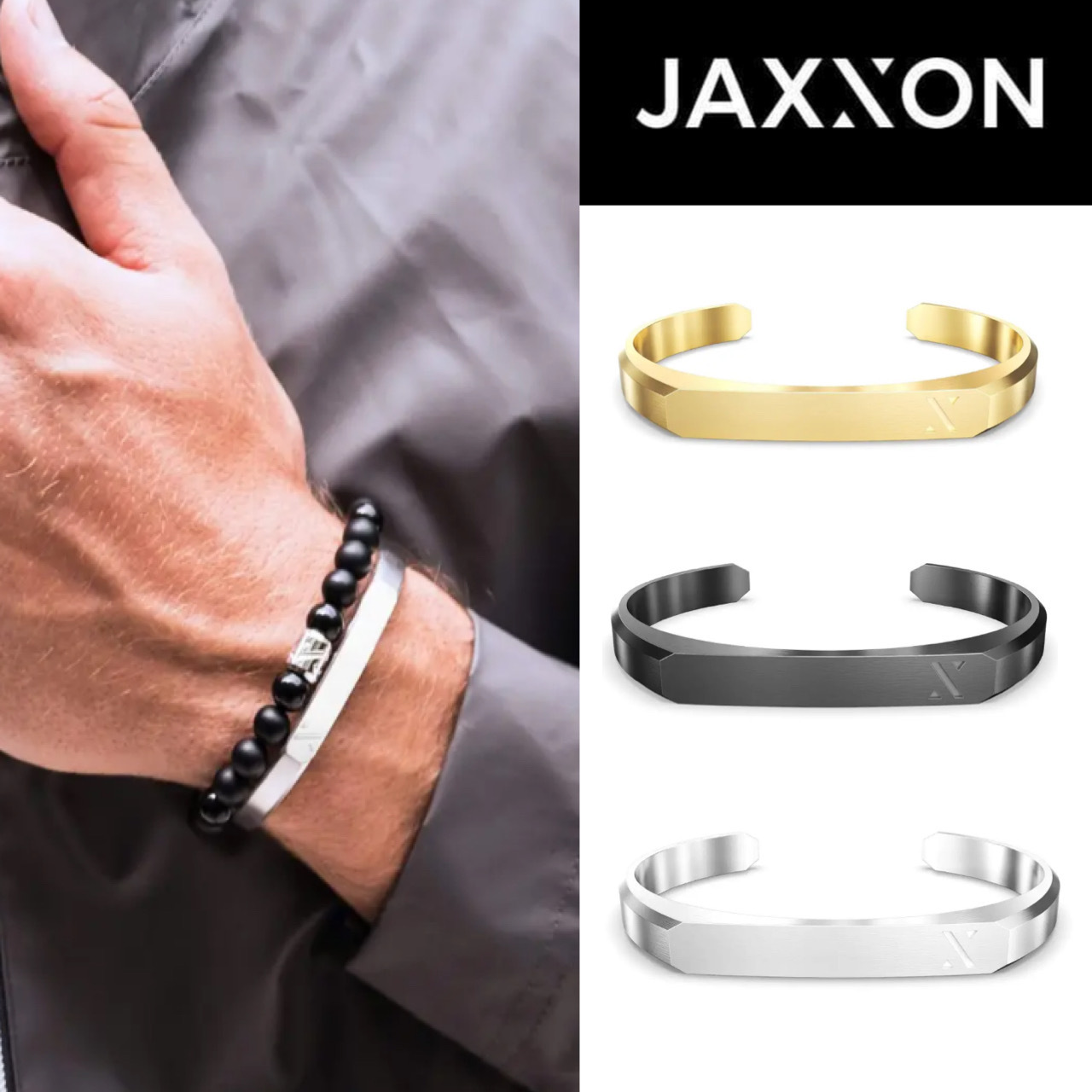 関税/送料込み【 JAXXON】エスカフブレスレット