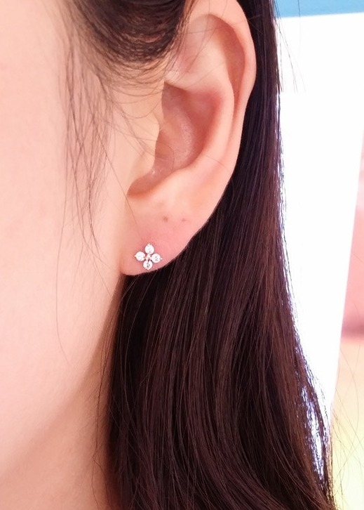 ☆人気☆【STONE HENgE】☆14K ローズゴールド ピア.ス☆T1695☆